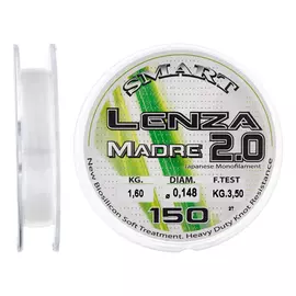 Жилка Smart Lenza Madre 2.0 150m 0.137mm 1.4kg, Діаметр: 0.137mm, Розмотування: 150m, фото 